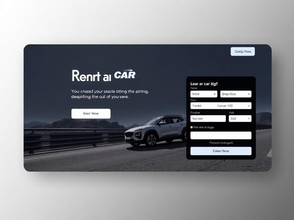 Rent-a-car booking platforma